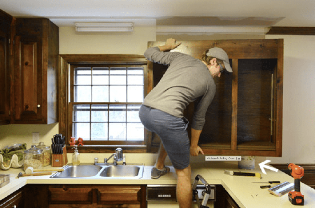 Kitchen cabinets and appliances removal guide
