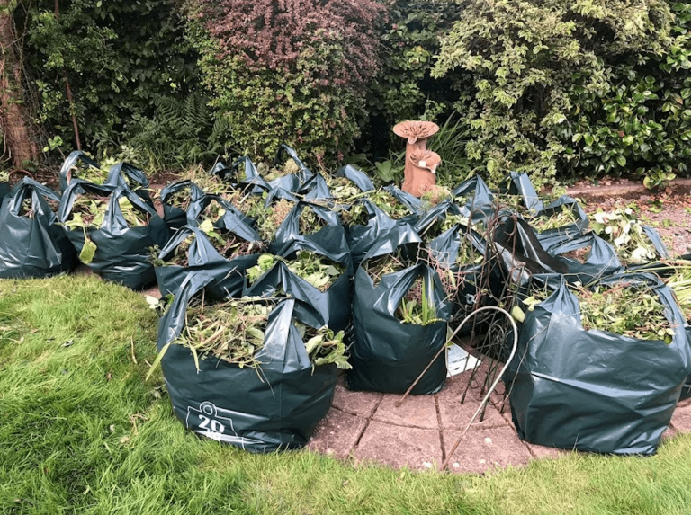 Garden rubbish for removal
